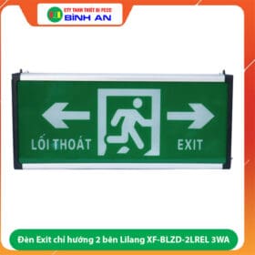 Đèn Exit chỉ hướng 2 bên Lilang XF-BLZD-2LREL 3WA